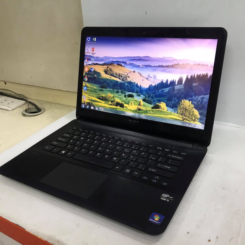 Máy laptop Sony Vaio Fit 14E SVF-1421QSG/B Intel Core i3-3217U 1.8GHz, 2gb ram, 750gb hdd, Vga Intel HD , 14 inch Đẹp | BigBuy360 - bigbuy360.vn