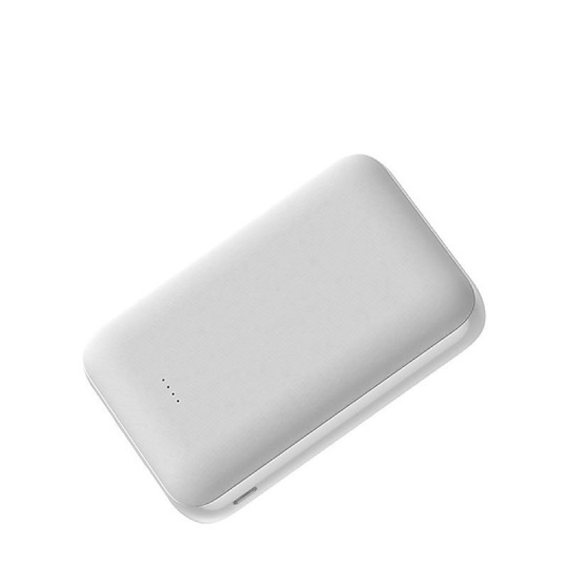 Pin dự phòng 02 cổng USB -10000mAh cho iPhone/ Smartphone/ Tablet -  Baseus Mini JA Power Bank X10-Hàng Chính Hãn -Trắng