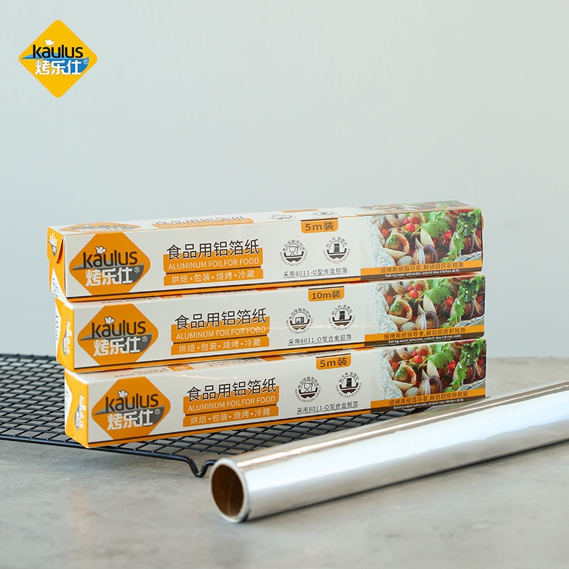 Giấy Bạc Nướng BBQ Size 30cm X 5m