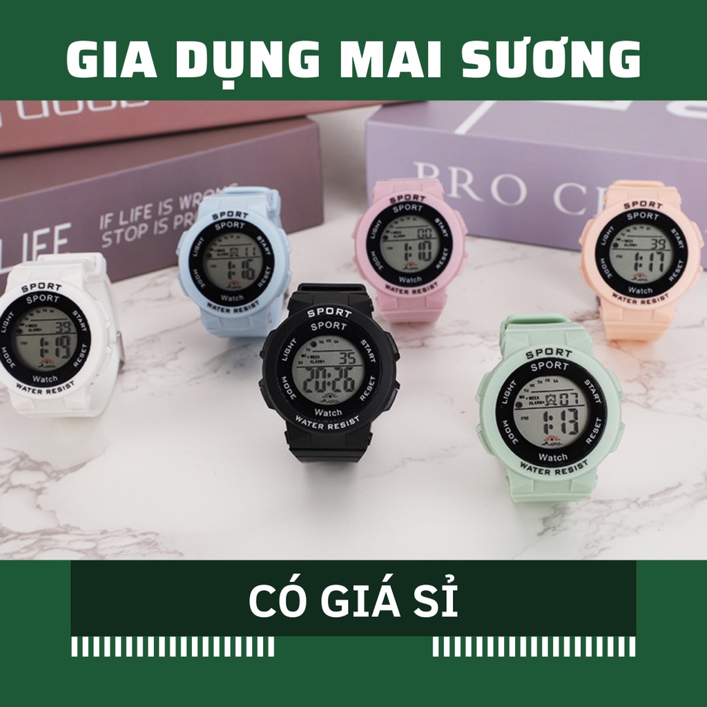 [Giá Sỉ] Đồng Hồ Trẻ em cho Bé Full LCD Độc Quyền