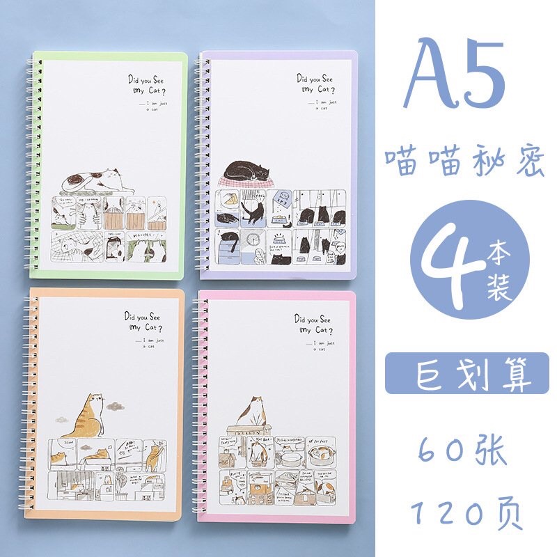 Sổ lò xo cute 120 trang size A5