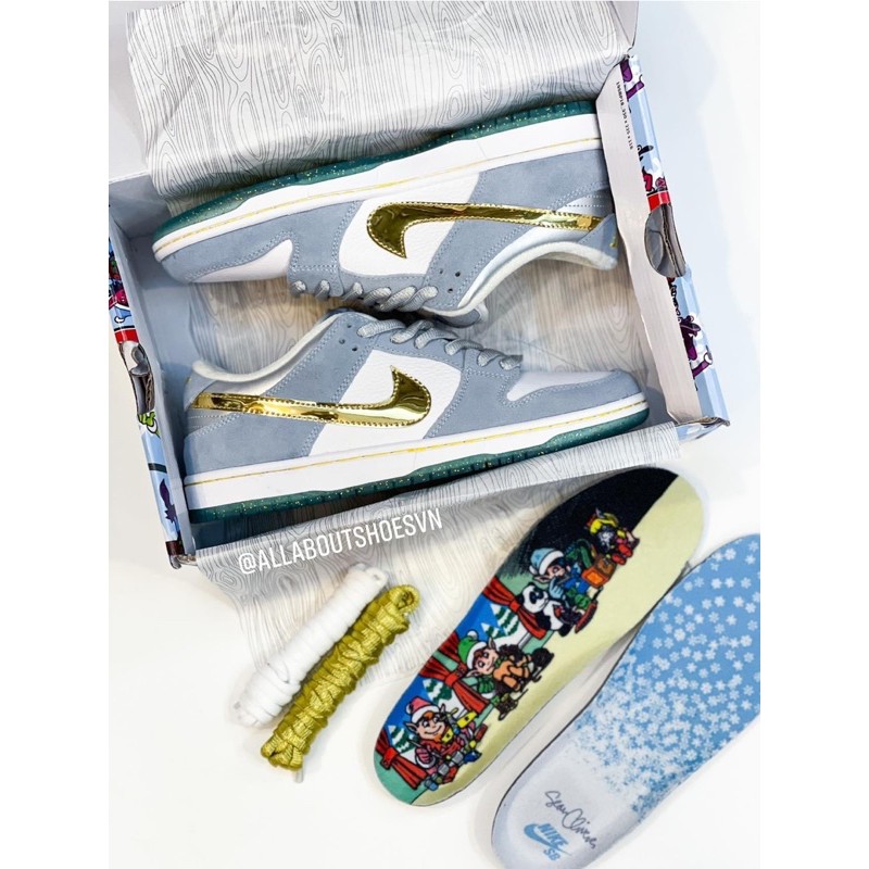 Giỳ thể thao- SB dunk low Sean cliver (sẵn )