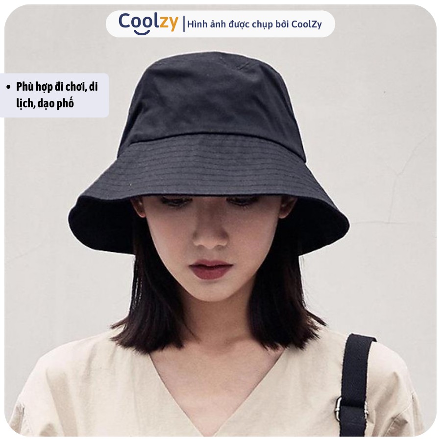 Mũ bucket trơn ❤️ Nón tai bèo vành cụp trơn nhiều màu sắc Ulzzang form unisex nam nữ