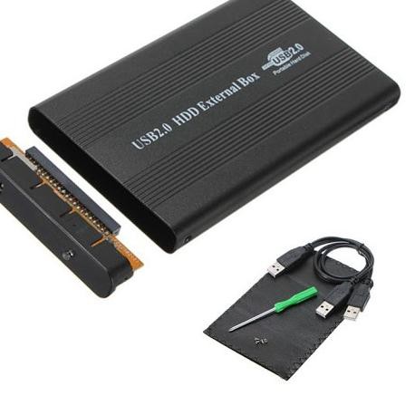 Hộp Đựng Trang Sức Thiết Kế Đơn Giản Tiện Dụng C2 | Ổ Cứng Ngoài 2.5 CENTRO USB 2.0 Màu Đen / Bạc | BigBuy360 - bigbuy360.vn