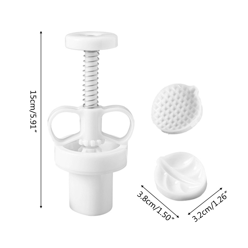 Khuôn Làm Bánh Trung Thu Hình Trái Sầu Riêng Bằng Nhựa Dễ Thương DIY