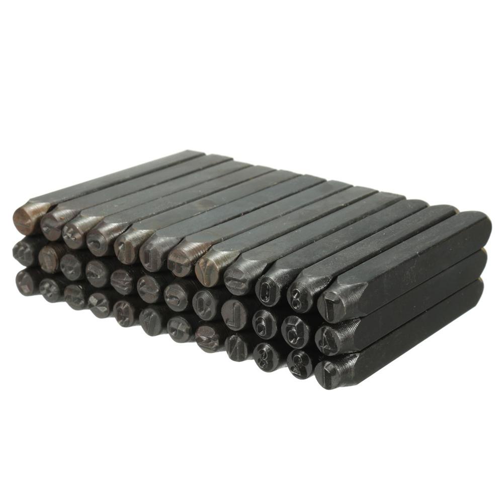 Francesco số chữ cái punch mark khắc khuôn thép carbon công cụ thủ công con dấu thép