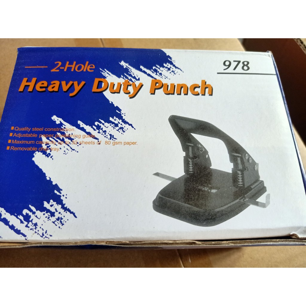 Bấm 2 lỗ bằng sắt 978 loại 30 tờ