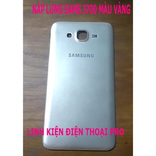 Nắp lưng samsung j700 màu vàng