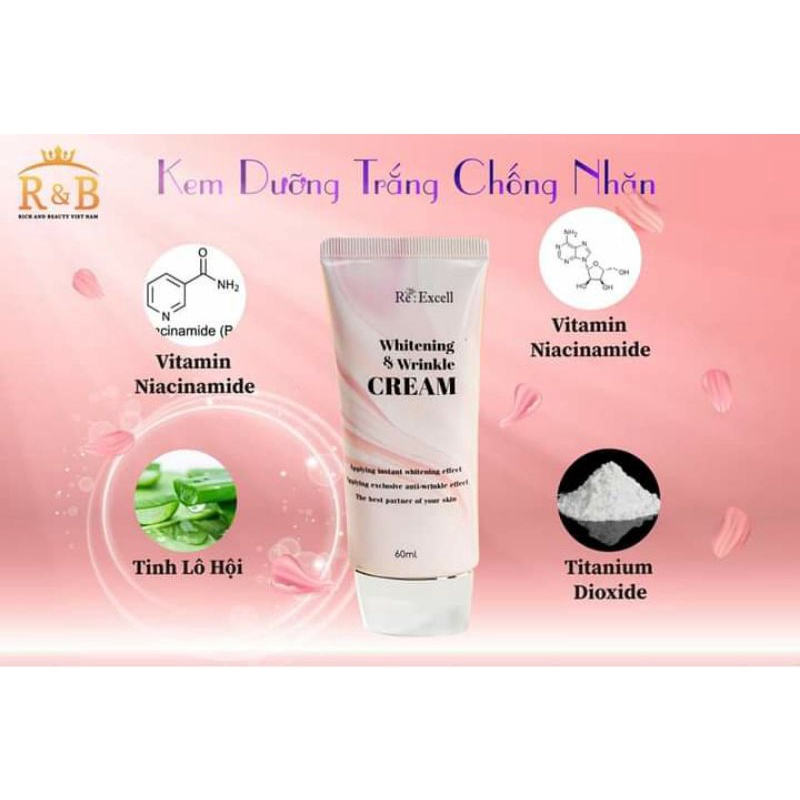 Kem Dưỡng Trắng và Chống nhăn Whitening & Wrinkle Cream Hàn Quốc