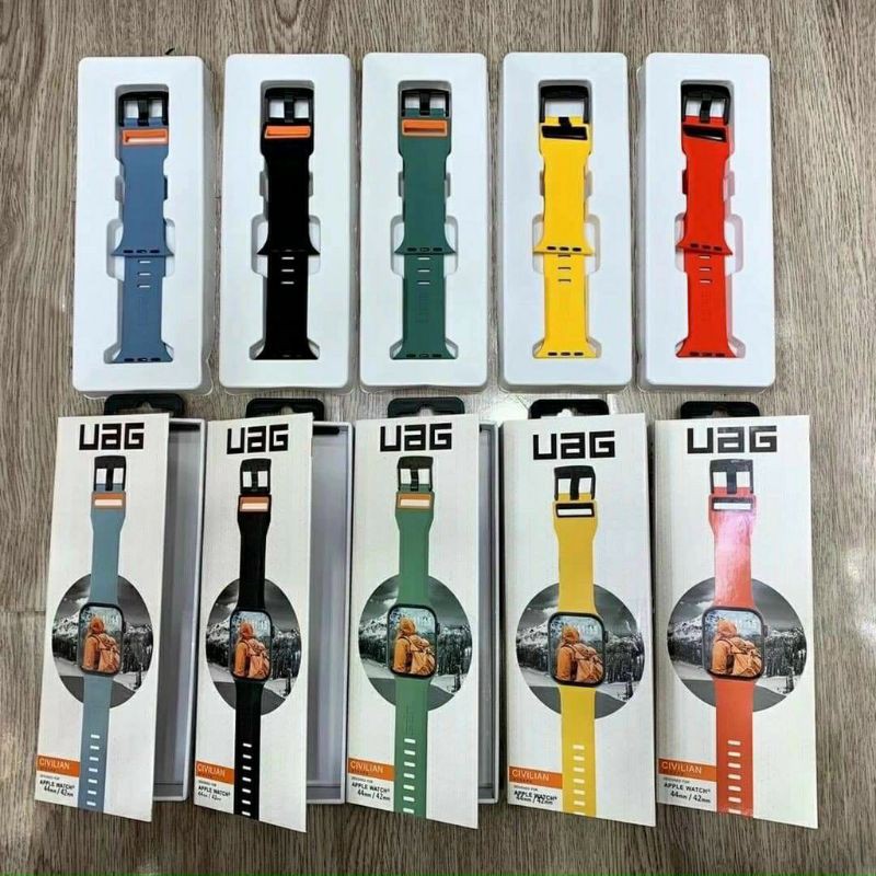 Dây đeo UAG silicon cho Apple Watch Size 38mm, 40mm, 42mm, 44mm Siêu đẹp năng động