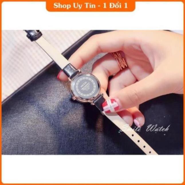 Đồng hồ nữ Kezzi 1651 hàng chính hãng dây da nhỏ xinh mini