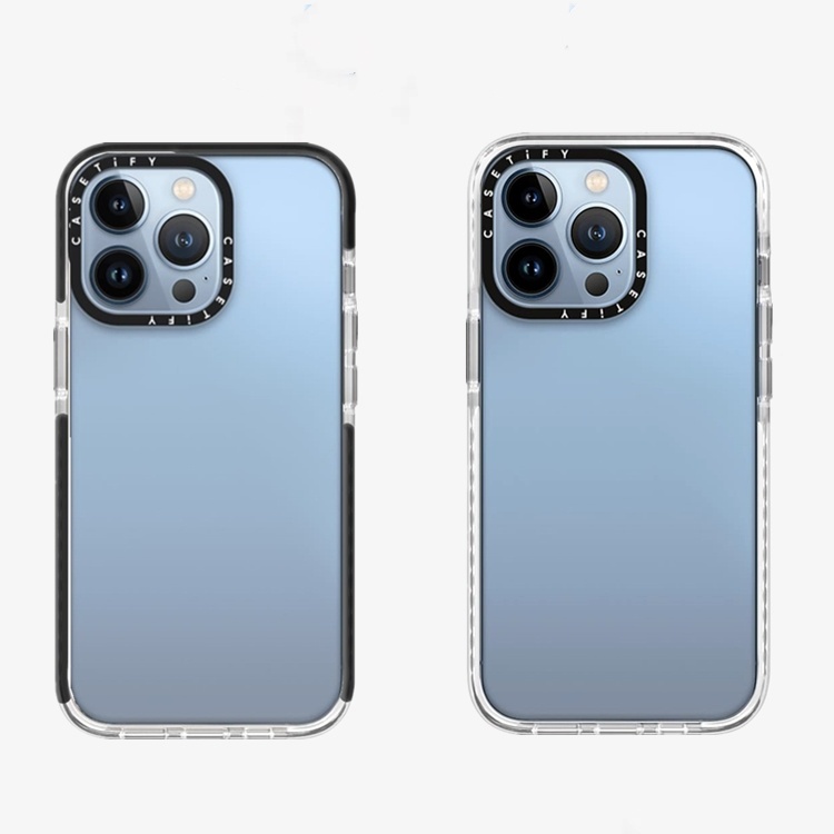Ốp Điện Thoại silicone Mềm Trong Suốt Màu Trơn CASETIFY Cho iphone 15 14 plus 11 12 13 pro 15pro max