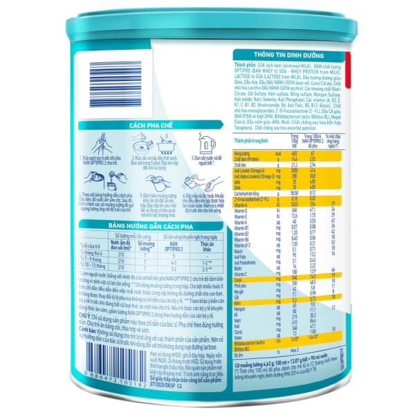 Sữa Nan Nga Optipro 2 900g HMO