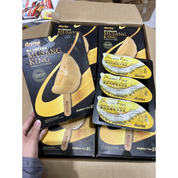 Kem sầu riêng Musang King Malaysia