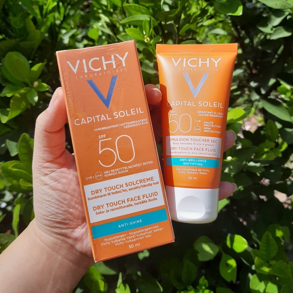 Kem Chống Nắng Vichy Capital Soleil Pháp SPF50 - KEM CHỐNG NẮNG KIỀM DẦU