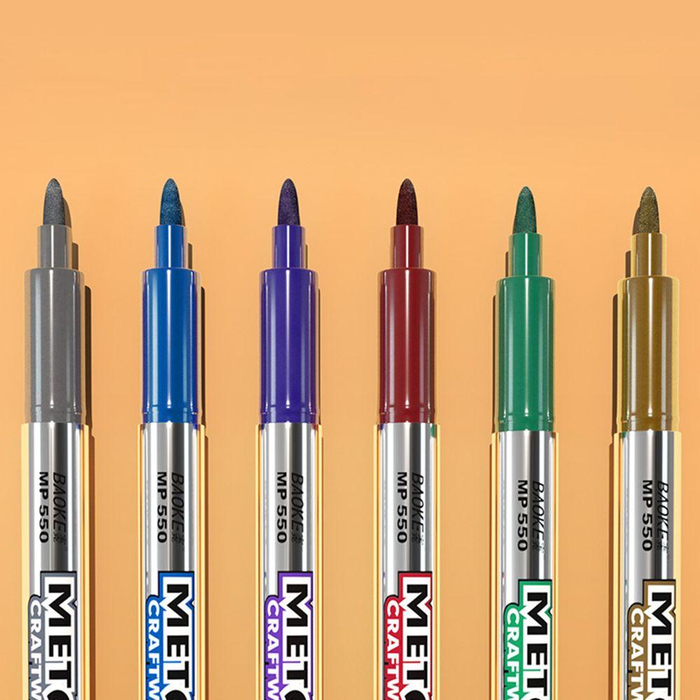 PISTA Bút Vẽ Nghệ Thuật Ánh Kim Chống Thấm Nước