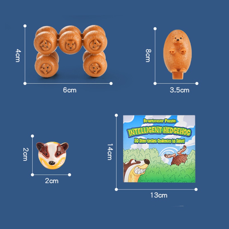 Đồ chơi board game giải mã mê cung nhím con tìm mẹ nhiều cấp độ khó tăng dần vui nhộn thông minh B4KIDS - L5
