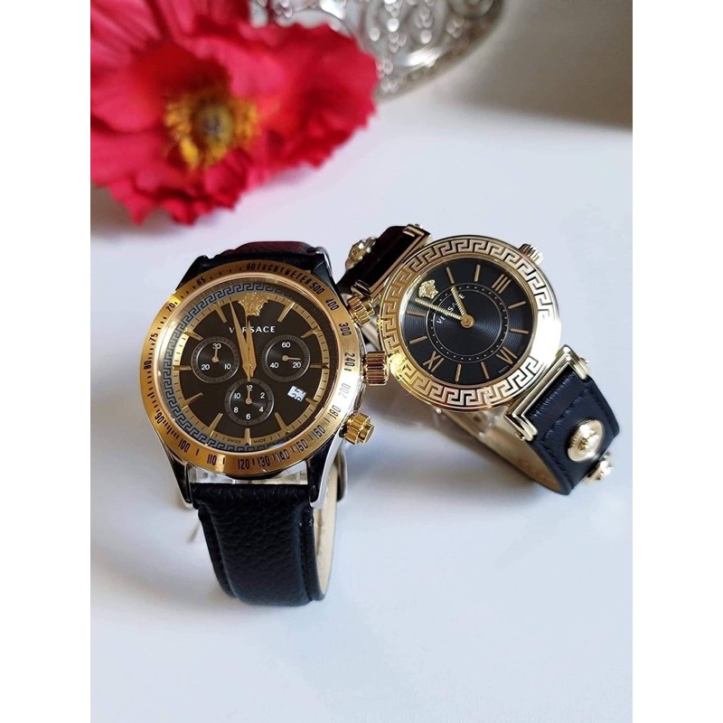 Đồng hồ Versace Classic Chrono + Tribute Case nam: 42mm-Case nữ: 35mm