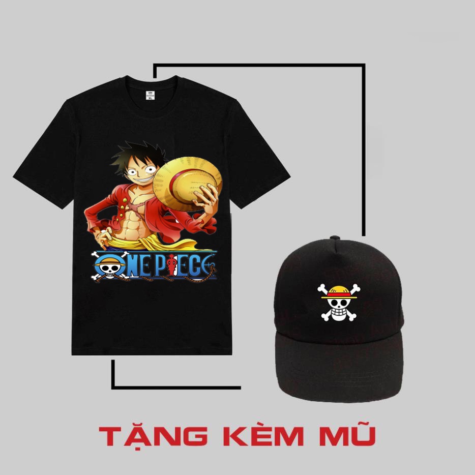 XẢ KHO 💥 BST Áo thun ONE PIECE Sasuke NAruto Itachi + KT OP HOT tặng kèm mũ 💘 | BigBuy360 - bigbuy360.vn