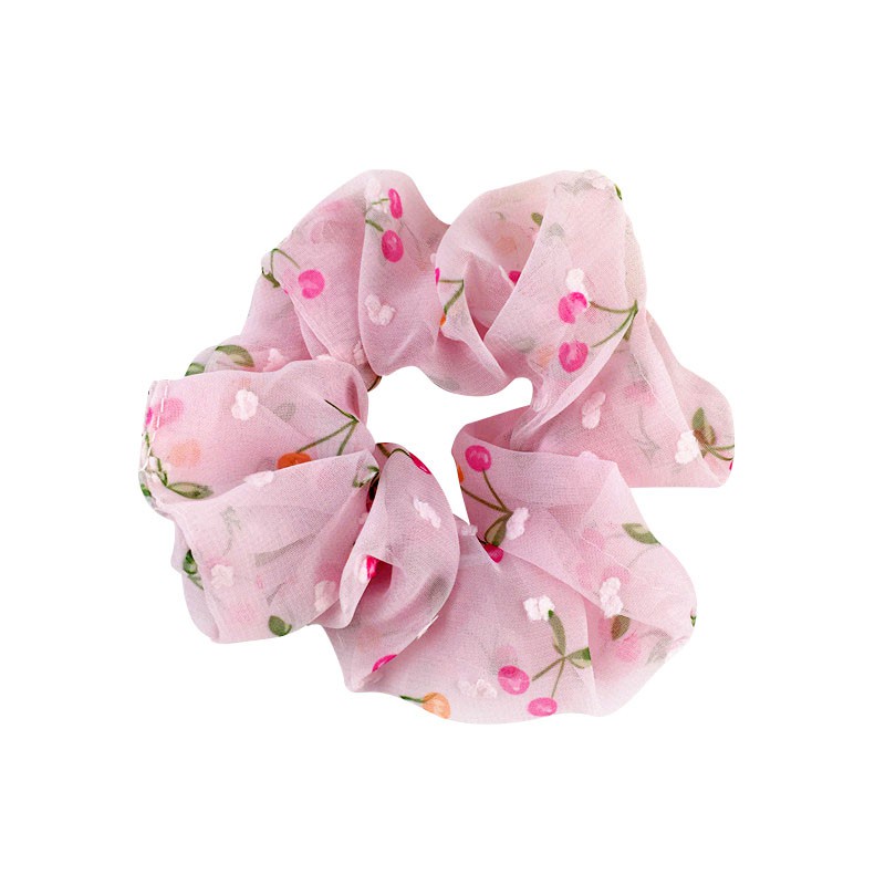 Dây Buộc Tóc Họa Tiết Hoa Thời Trang Cho Nữ
