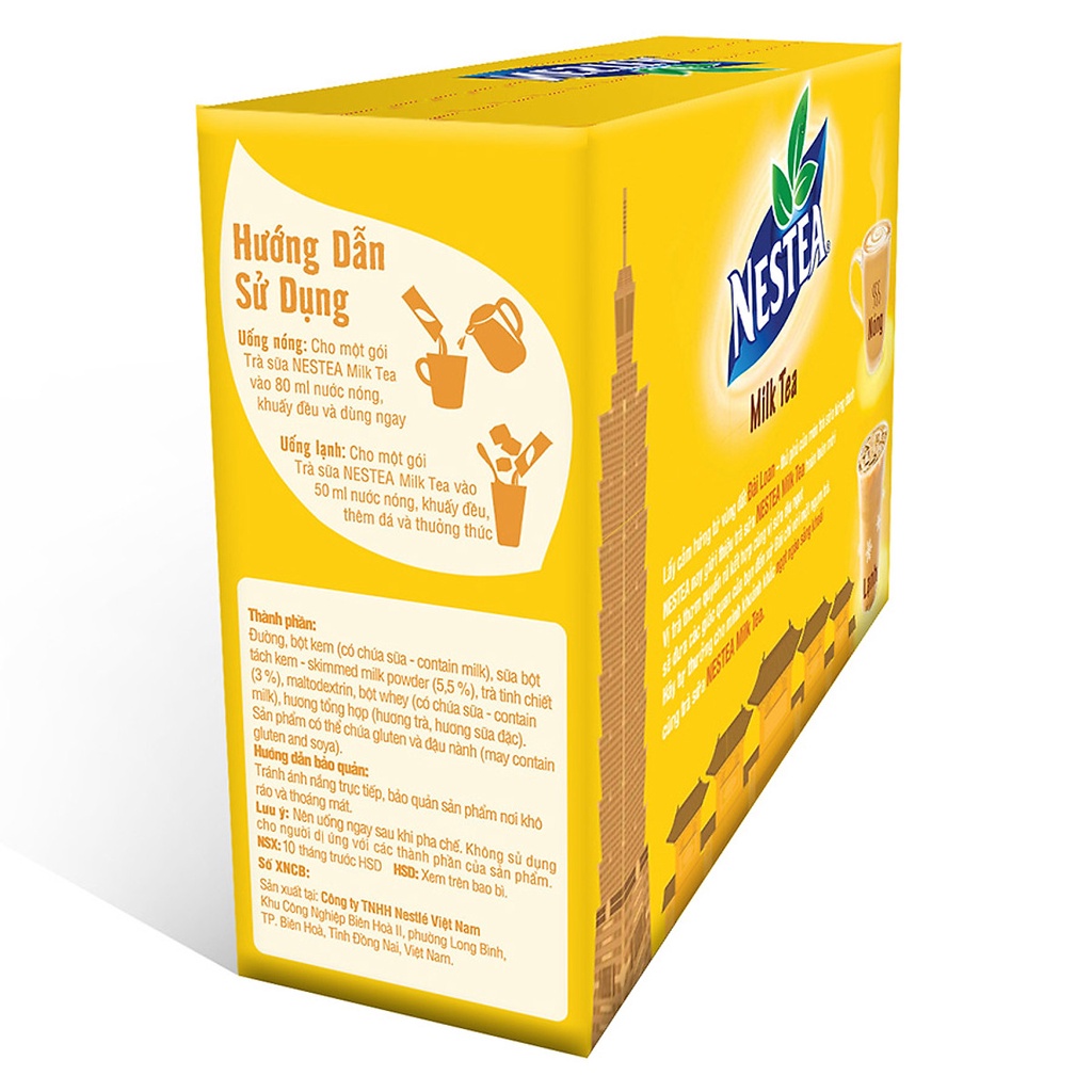 Trà sữa tự pha Nestea dạng gói (8 gói x20g)