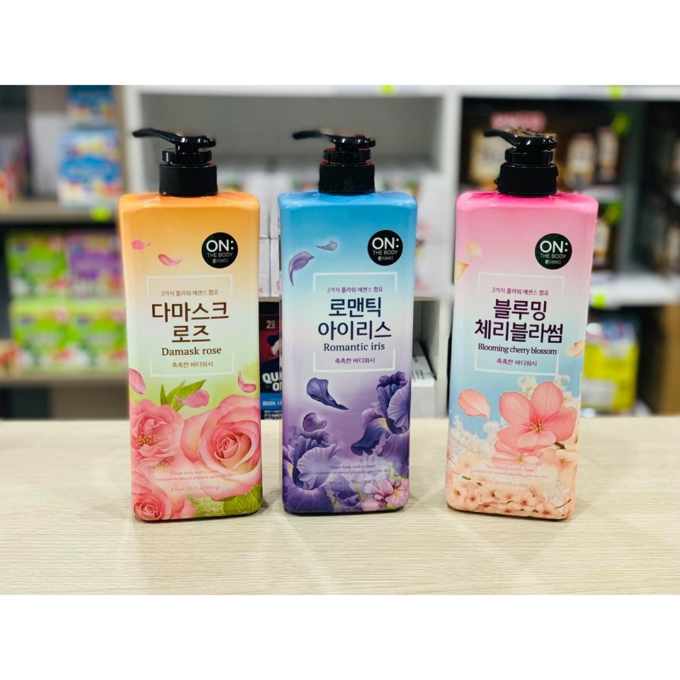 Sữa tắm nước hoa On the body 900ml