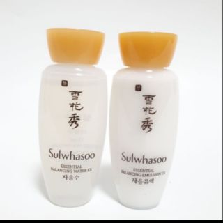 Cặp đôi nước hoa hồng và sữa dưỡng chăm sóc cơ bản Sulwhasoo 15ml