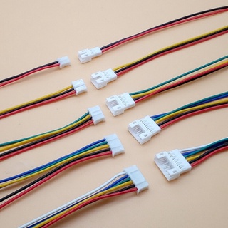 10 cặp micro jst ph 2.0 2p 3p 4p 5p 6pin nam nữ cắm kết nối với dây cáp 100mm