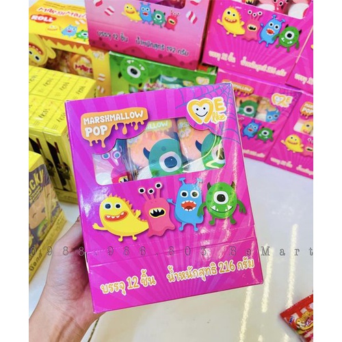 KẸO XỐP BÔNG GÒN MALLOW POP ME LIKE THÁI LAN