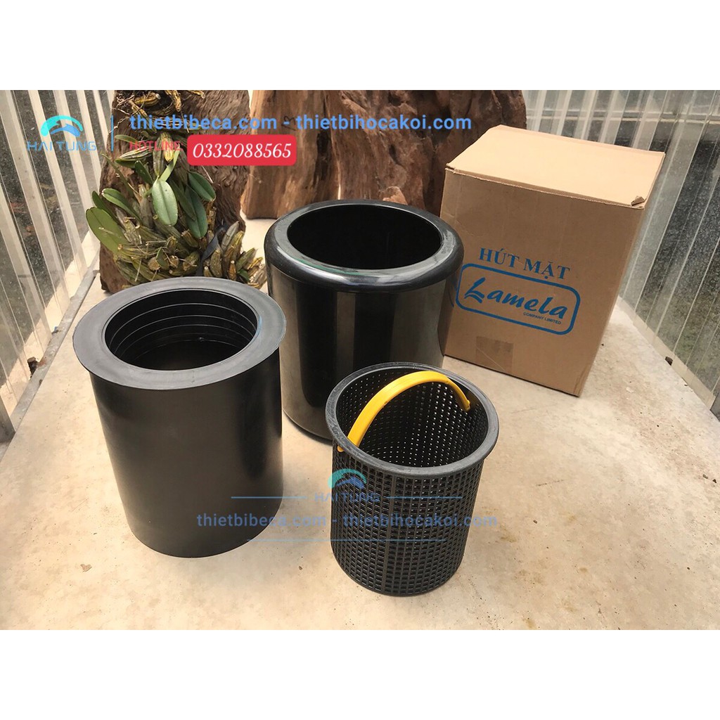 Hút mặt nhựa cao cấp Lamela dùng cho hồ koi, hút mặt chuyên dụng cho hồ cá , bể cá ngoài trời