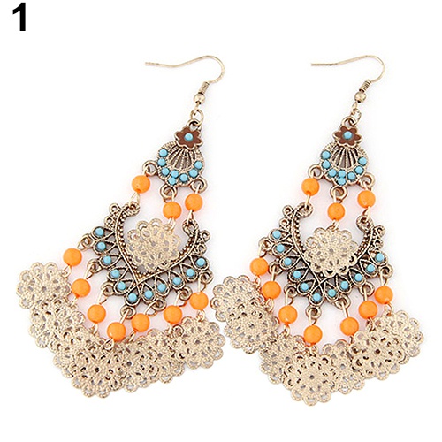 Cặp khuyên tai thiết kế cầu kỳ theo phong cách Bohemian cho nữ