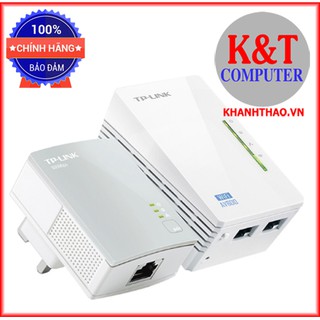 Bộ Chuyển Đổi Ethernet Powerline TP-Link TL-WPA4220KIT - Hàng Chính Hãng