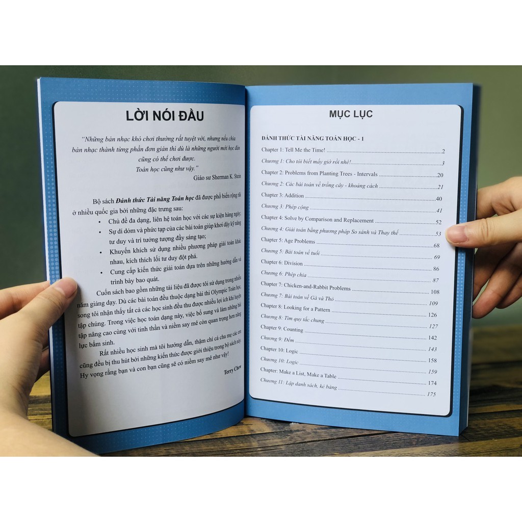 Sách: Đánh Thức Tài Năng Toán Học 1 và 2 - Toán Singapore (Bộ 2 cuốn, 7 -9 tuổi )