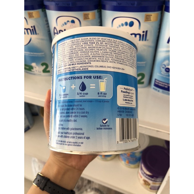 ❗️SIÊU SALE❗️[1/3/2022] SỮA PEDIASURE MỸ GROW&GAIN 400gr vị vani