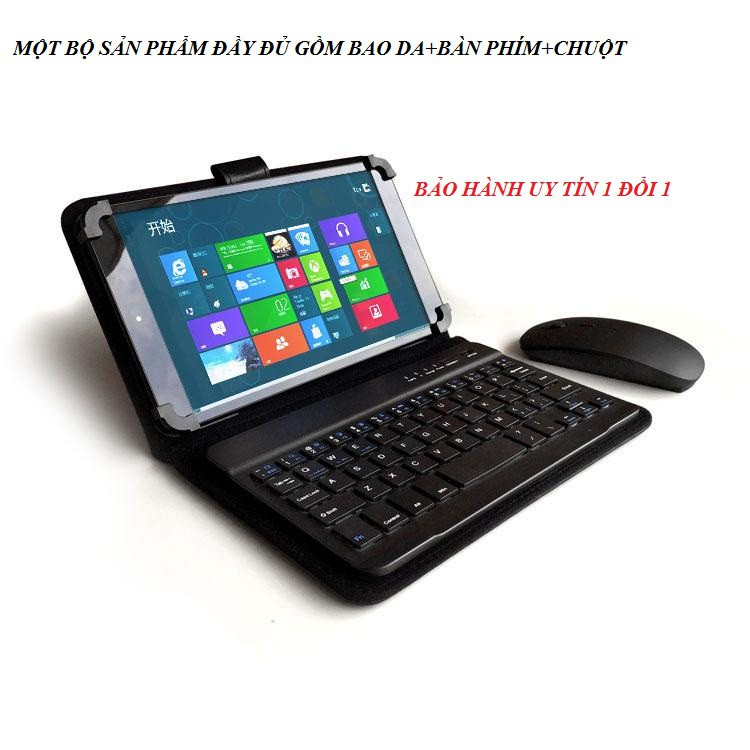 Bao da bàn phím Có chuột dùng cho Điện Thoại, Máy Tính Bảng 10 Inch  dùng cho hệ điều hành androi