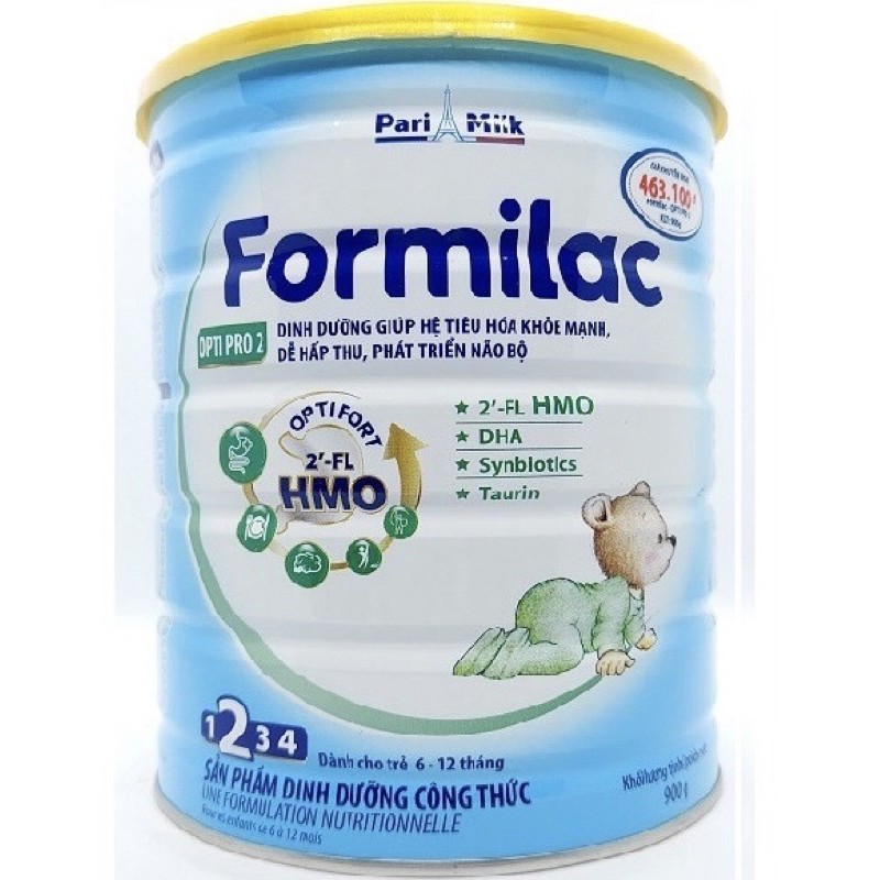 Sữa Formilac opti pro 2 loại 900gr