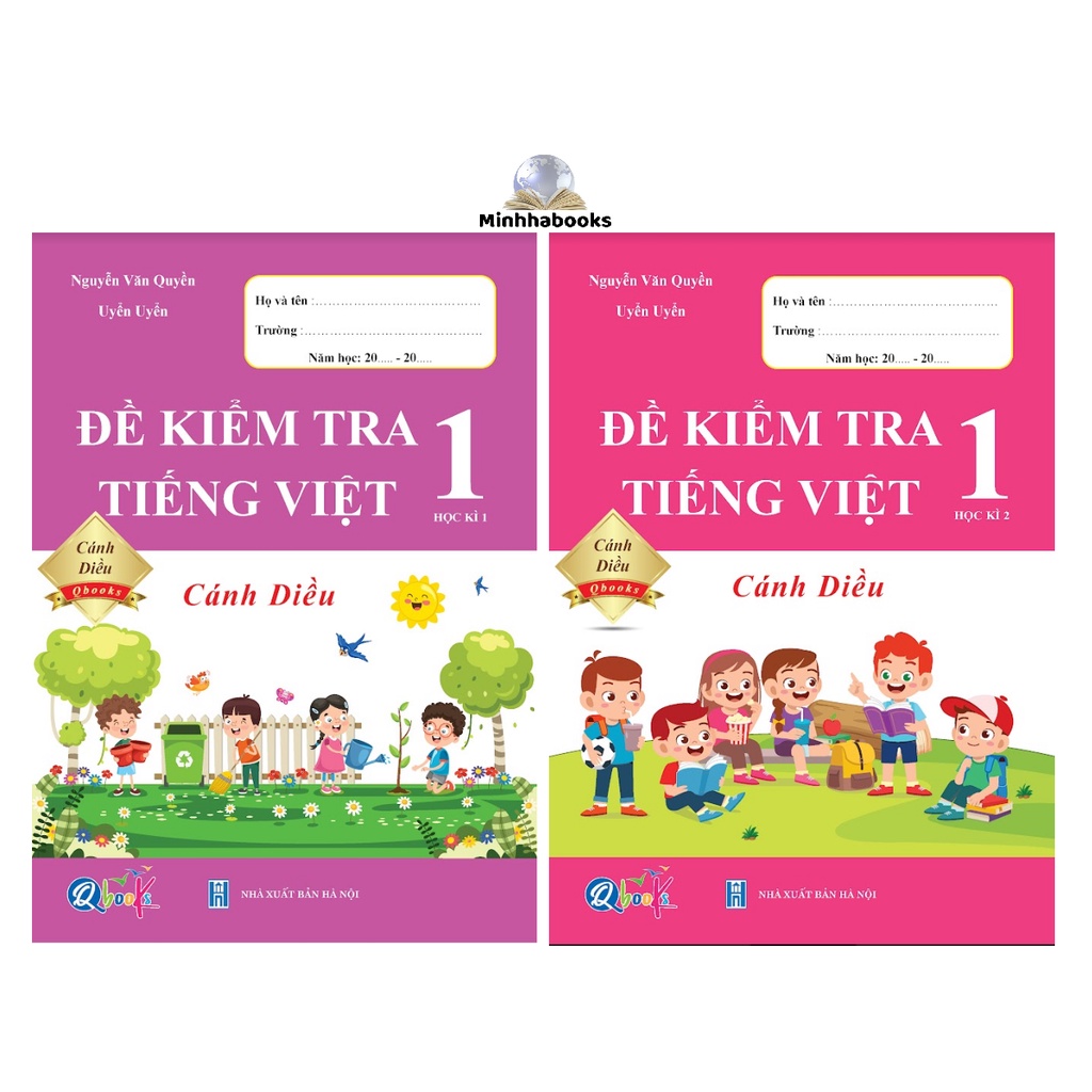 Sách - Combo Đề kiểm tra Tiếng Việt tập 1 và tập 2 (Cánh diều) theo chương trình mới nhất của bộ giáo dục