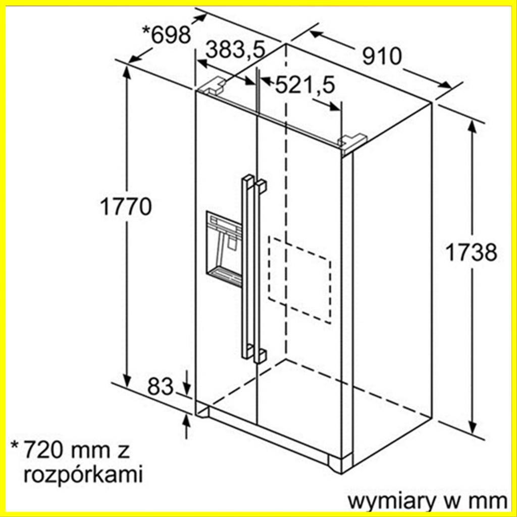 Tủ Lạnh Side By Side Bosch HMH.KAG90AI20G - Seri 6 TGB nhập khẩu nguyên chiếc ( Cam Kết Chính Hãng )