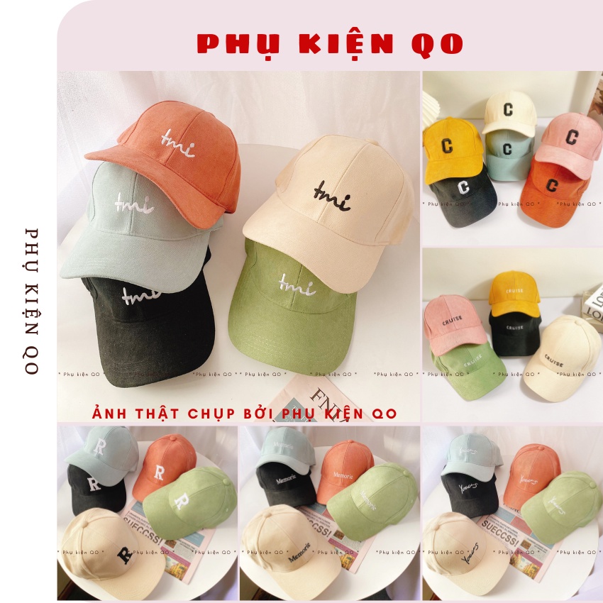 Mũ lưỡi trai nhung lì cao cấp - CAP299
