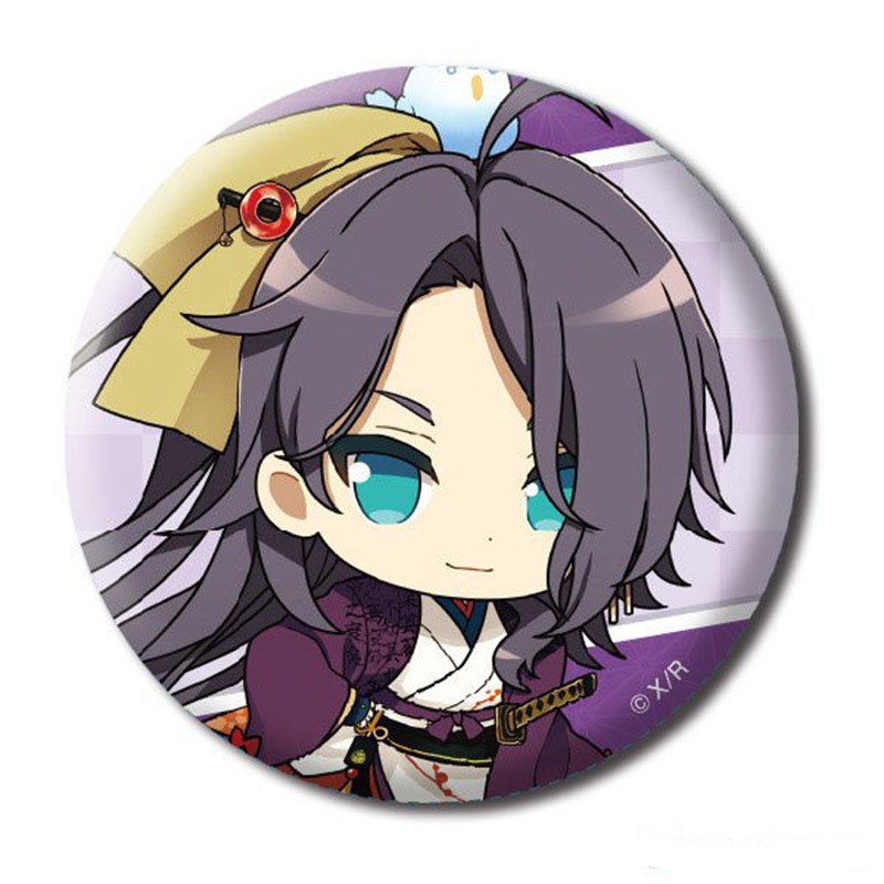 Huy hiệu cài áo in hình IDOLISH 7 game anime chibi xinh xắn dễ thương