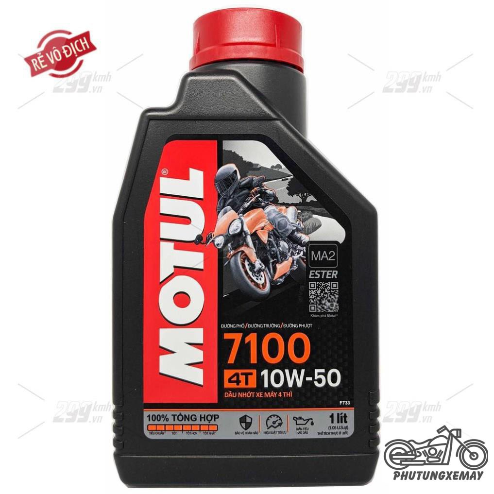 [SIÊU RẺ] Nhớt xe côn tay Motul 7100 4T 10W50 1L