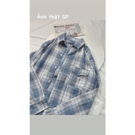 Áo sơ mi kẻ thụng màu siêu đẹp | BigBuy360 - bigbuy360.vn