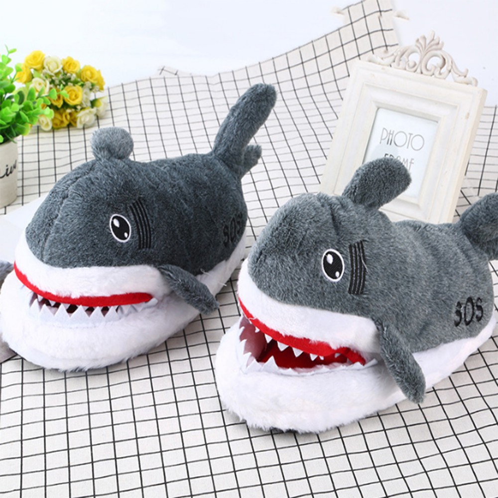 Dép Đi Trong Nha - Dép Trong Nhà Cá Mập siêu Cute MK0809