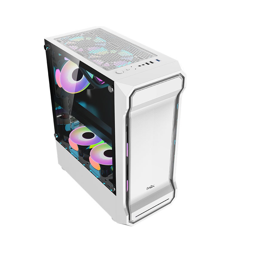 Vỏ Case MIK AH01 – WHITE (Mid Tower/ Màu Trắng) - Bảo Hành Chính Hãng 12 Tháng