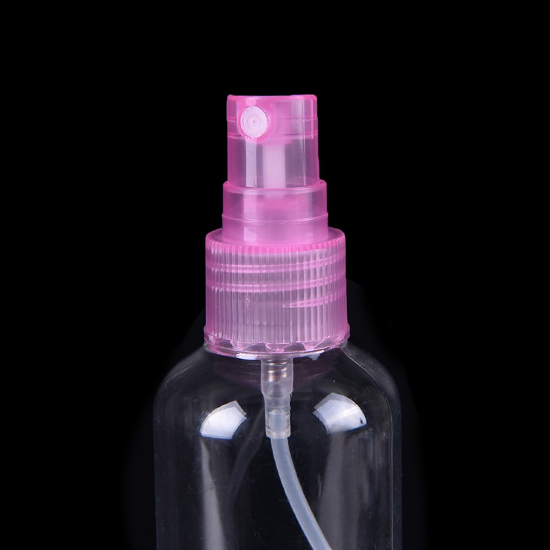 Bình Xịt Nước Hoa Mini Bằng Nhựa Trong Suốt Dung Tích 100ml