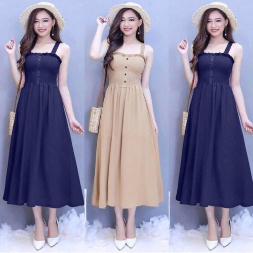 [MÃ SST12381 GIẢM 20K ĐƠN 0Đ] Đầm Duyên Dáng Hè D2D
