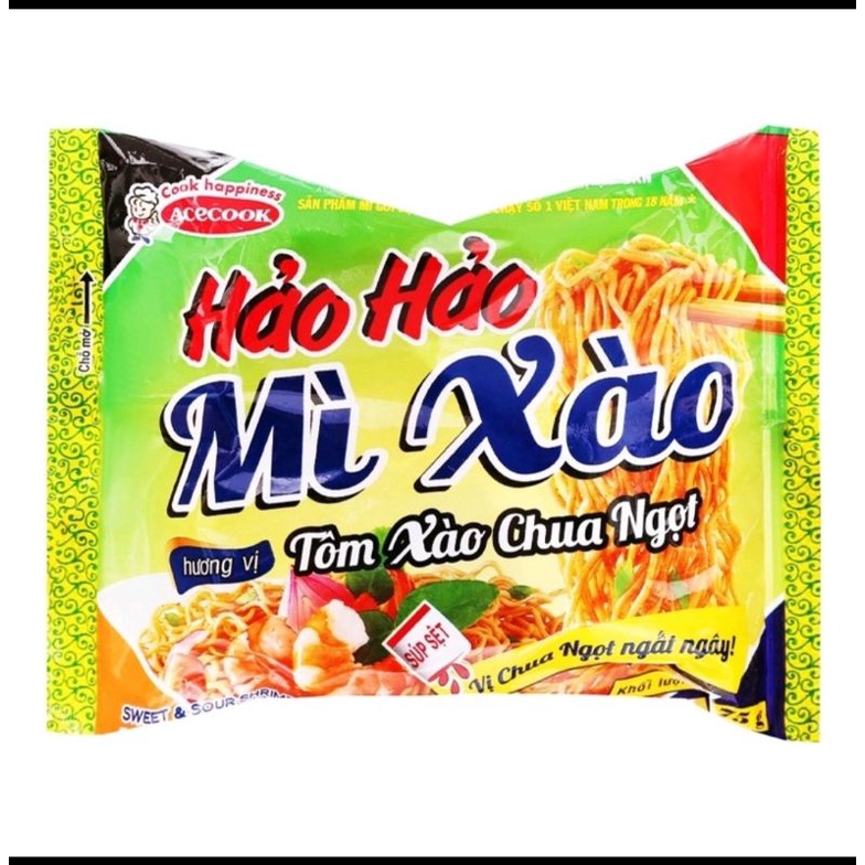 Mì Hảo Hảo Tôm Chua Cay, Tôm Xào Chua Cay  65g | BigBuy360 - bigbuy360.vn