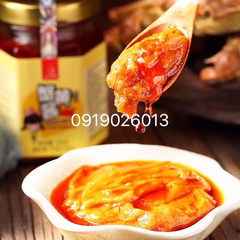 Sốt Cua Gạch Ăn Liền HK Chính Hãng 120gr
