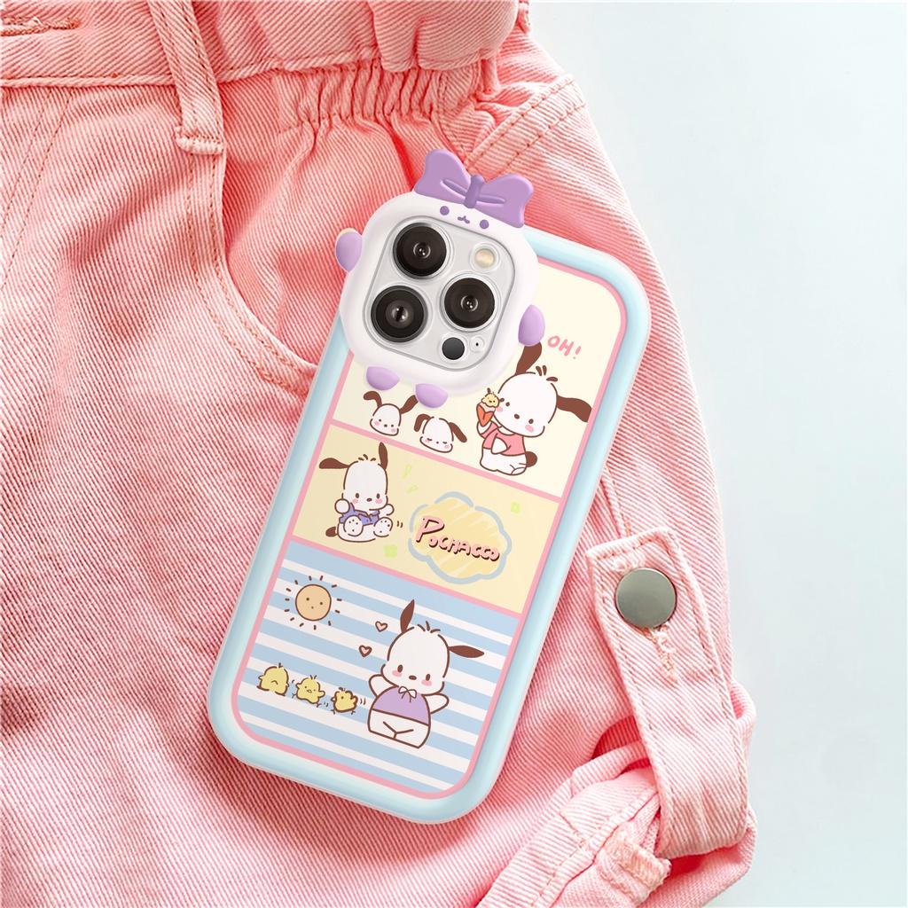 Ốp lưng iphone camera nơ Pochacco 6/6plus/6s/6splus/7/7plus/8/8plus/x/xr/xs/11/12/13/pro/max/plus/promax