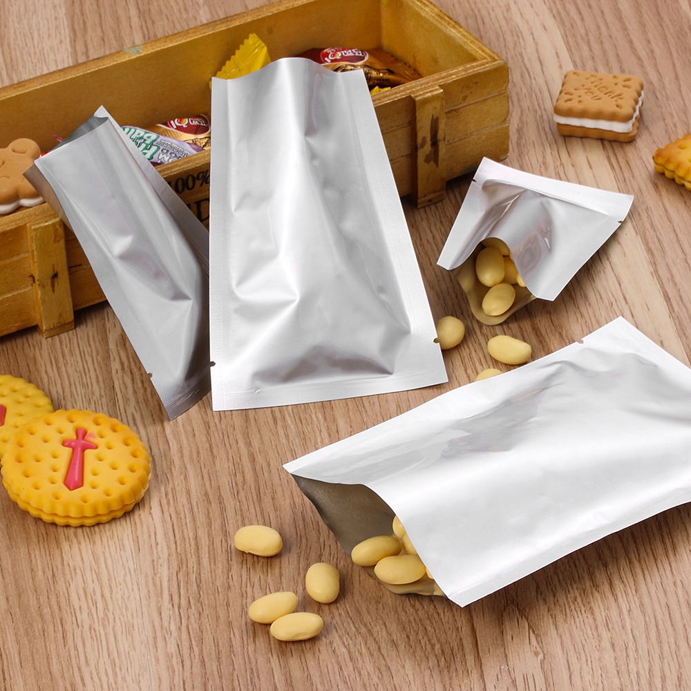 Vận Chuyển 100pc|Túi Giấy Nhôm Đựng Thực Phẩm Tiện Lợi